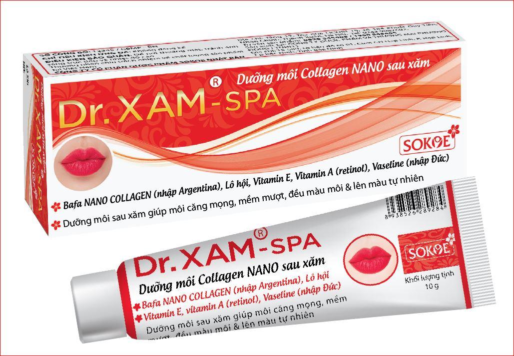 Dr. XAM - SPA Dưỡng môi COLLAGEN NANO sau xăm